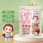 艾唯倪（ivenet） 韩国原装进口 米饼干 儿童宝宝零食 入口易溶 苹果味 30g