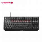 樱桃（Cherry）MX1.0 TKL G80-3810LXAEU-2机械键盘 有线键盘 游戏键盘87键机械键盘 黑色 茶轴